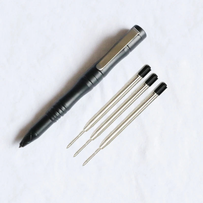 1pcs Self-Defence Tactical Pen Tungsten Steel Head Tactical Pen Security Protection Supplies Defense Tool EDC Window Breaker