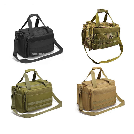 Range Bag Outdoor Hunting Training Shooting Molle Gun Bags Climbing Hiking Camping Large Capacity Handbag