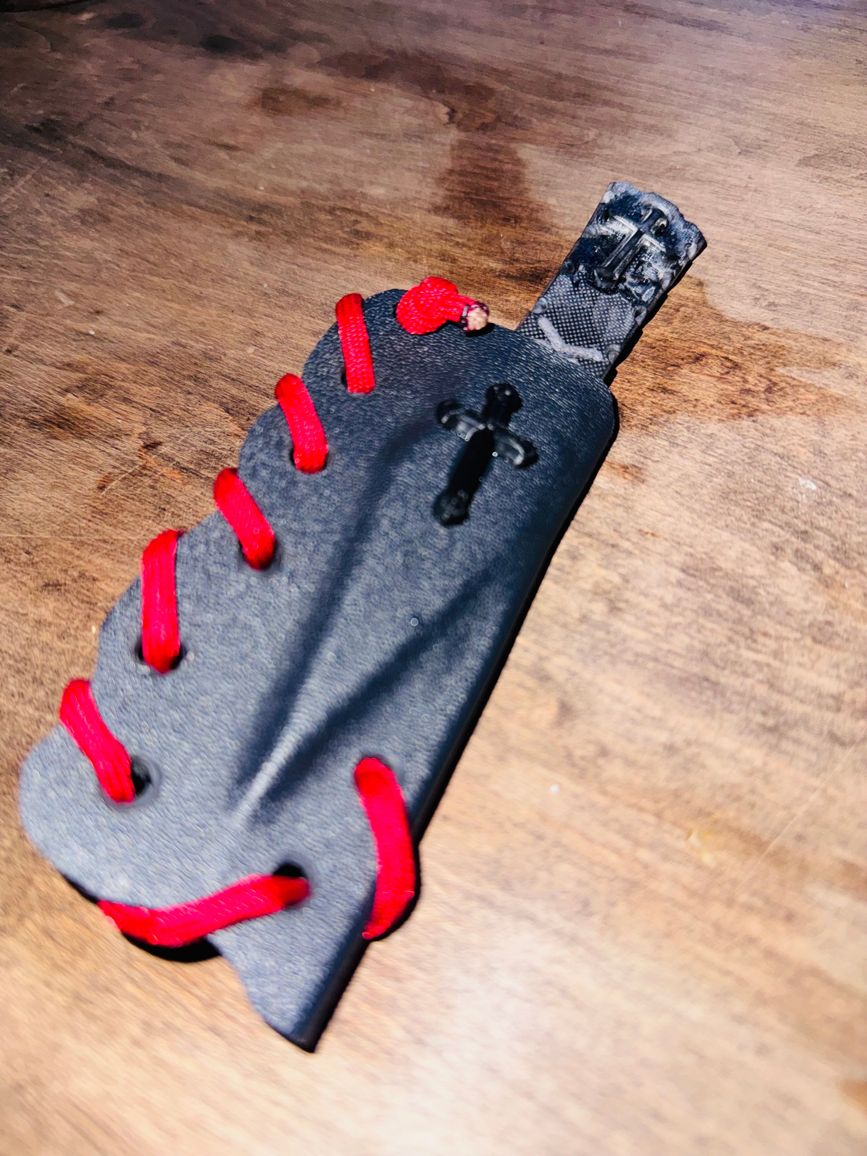 Christian Cross G10 Knife