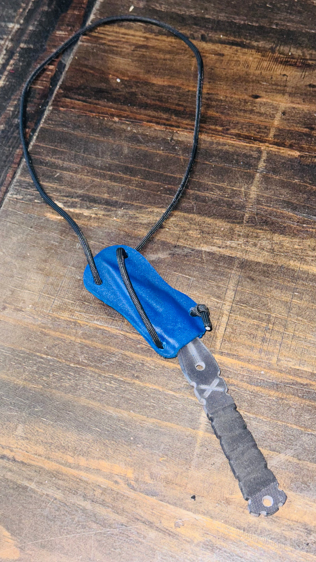 E.D.C. Hidden Necklace G10 Knife