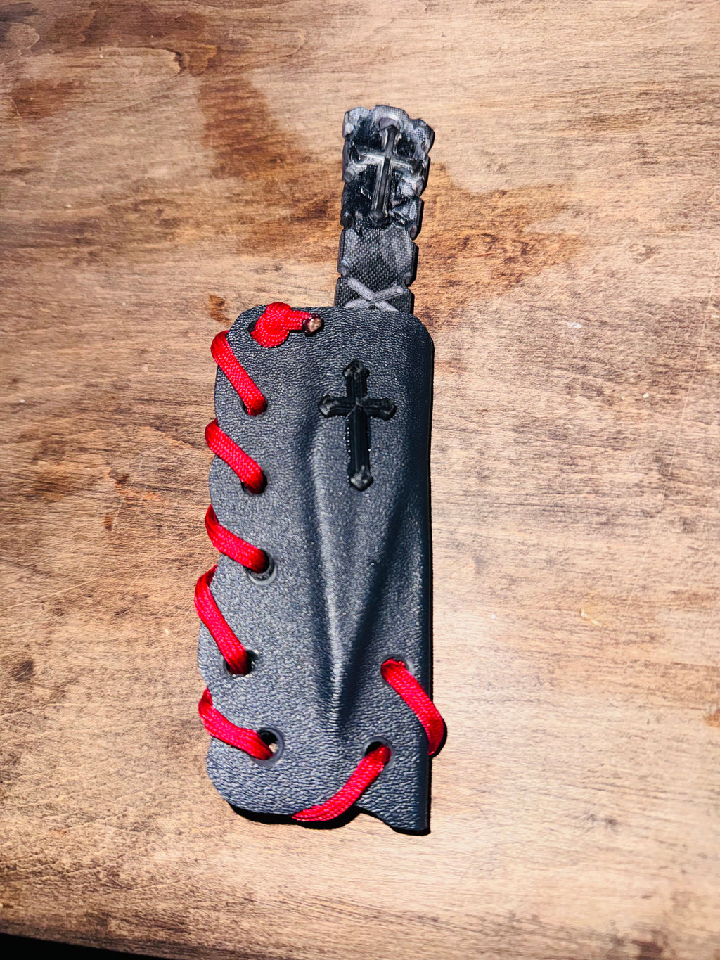 Christian Cross G10 Knife