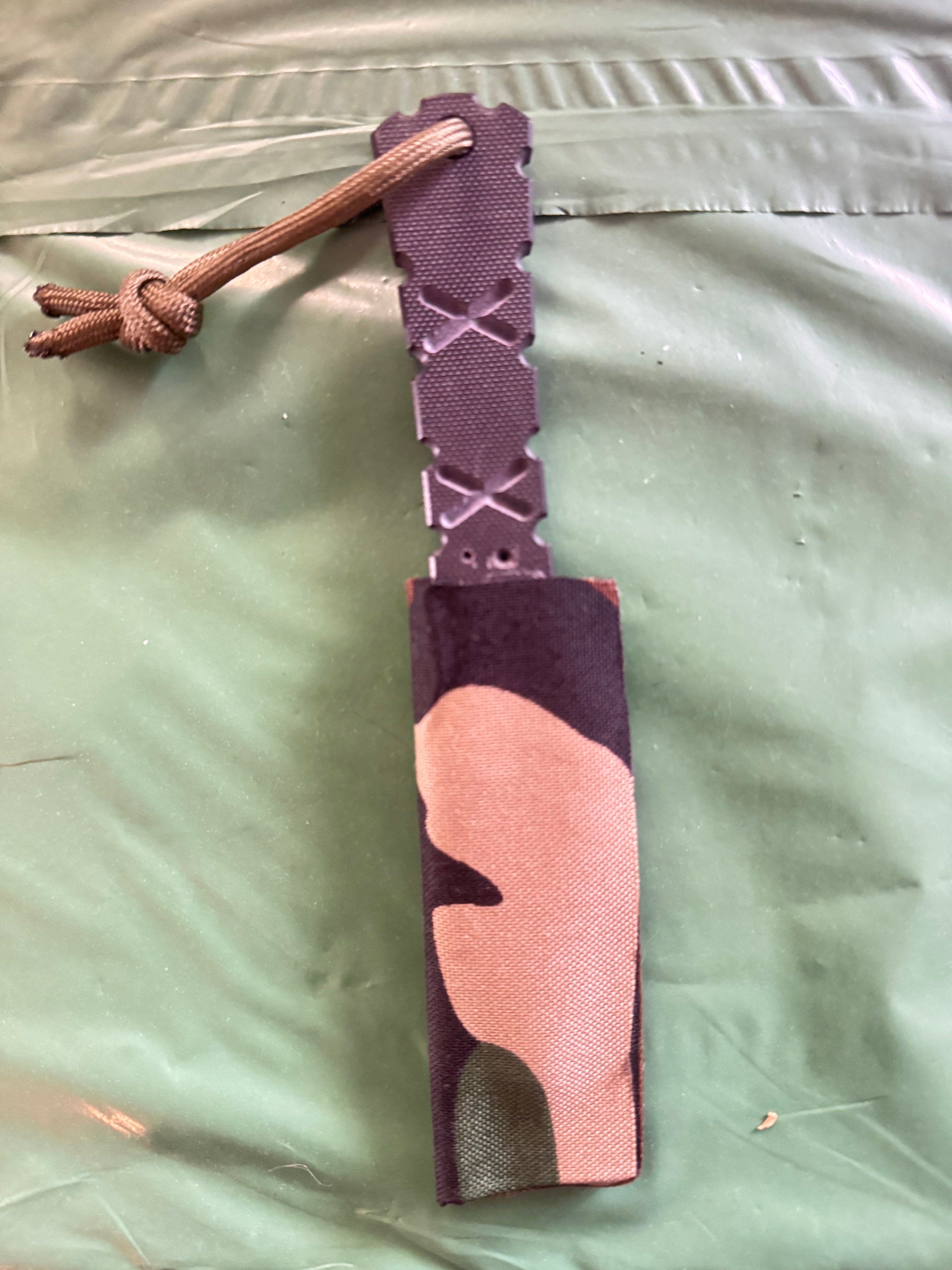 EDC G10 Knife with Pocket Kydex Holster