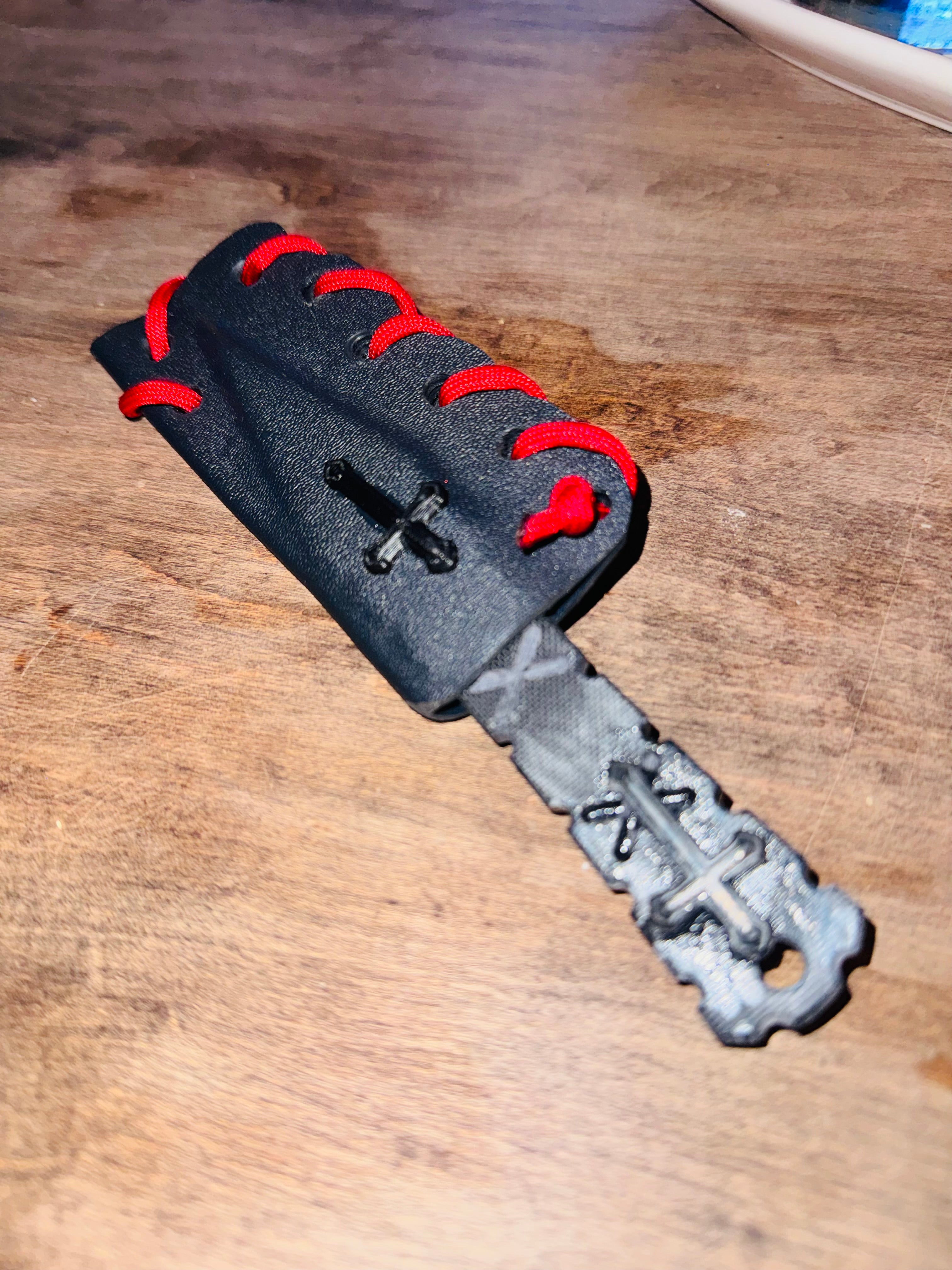 Christian Cross G10 Knife