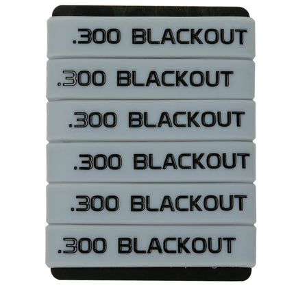 6 Pcs Magazine Marking Band for 7.62x39 5.56 Nato 300 Blackout 6.5 CREEDMOOR Magazine Marking Rubber Band Muti-Colors