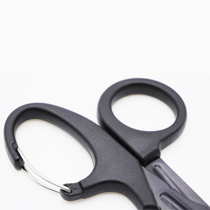 Rhino Rescue Trauma Shears 7.5" Premium Stainless Steel Medical Emergency Scissors with Non-Stick Blades, Fluoride-Coated 1PC