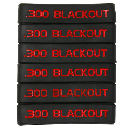 6 Pcs Magazine Marking Band for 7.62x39 5.56 Nato 300 Blackout 6.5 CREEDMOOR Magazine Marking Rubber Band Muti-Colors
