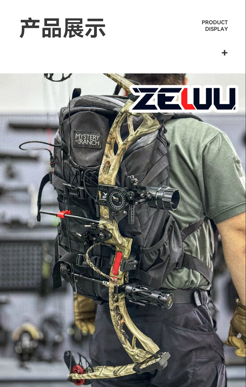 MOLLE quick release tool clip with adjustable axe cover for outdoor self-defense and portable EDC tool