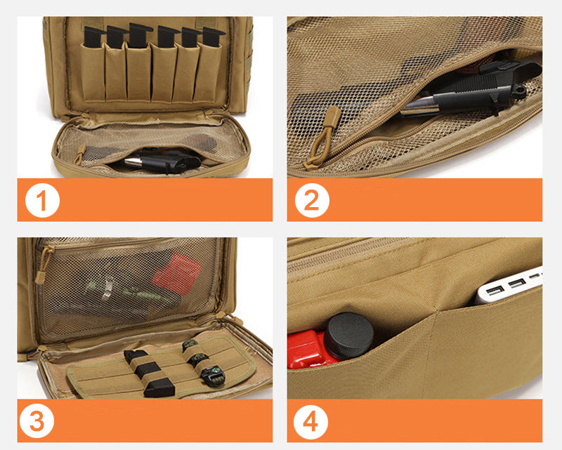 Range Bag Outdoor Hunting  Training Shooting Molle Gun Bags Climbing Hiking Camping Large Capacity Handbag