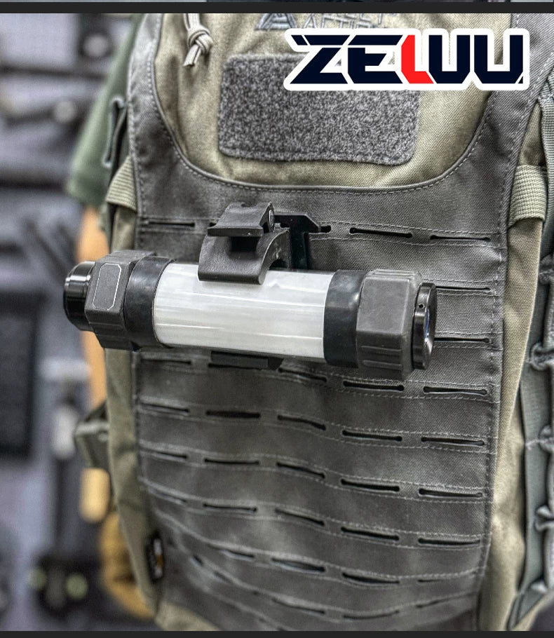 MOLLE quick release tool clip with adjustable axe cover for outdoor self-defense and portable EDC tool