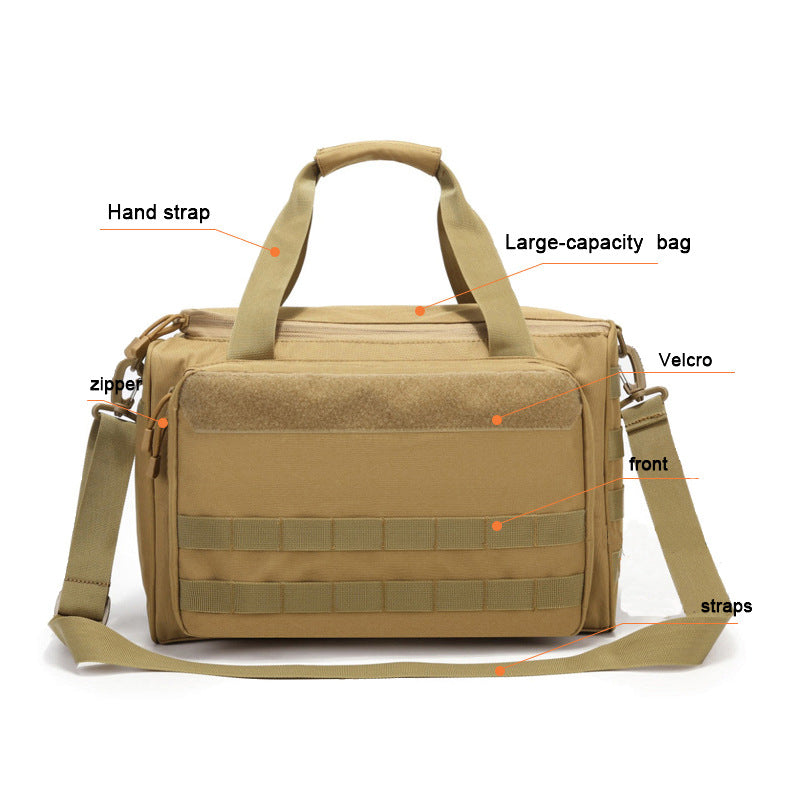 Range Bag Outdoor Hunting  Training Shooting Molle Gun Bags Climbing Hiking Camping Large Capacity Handbag