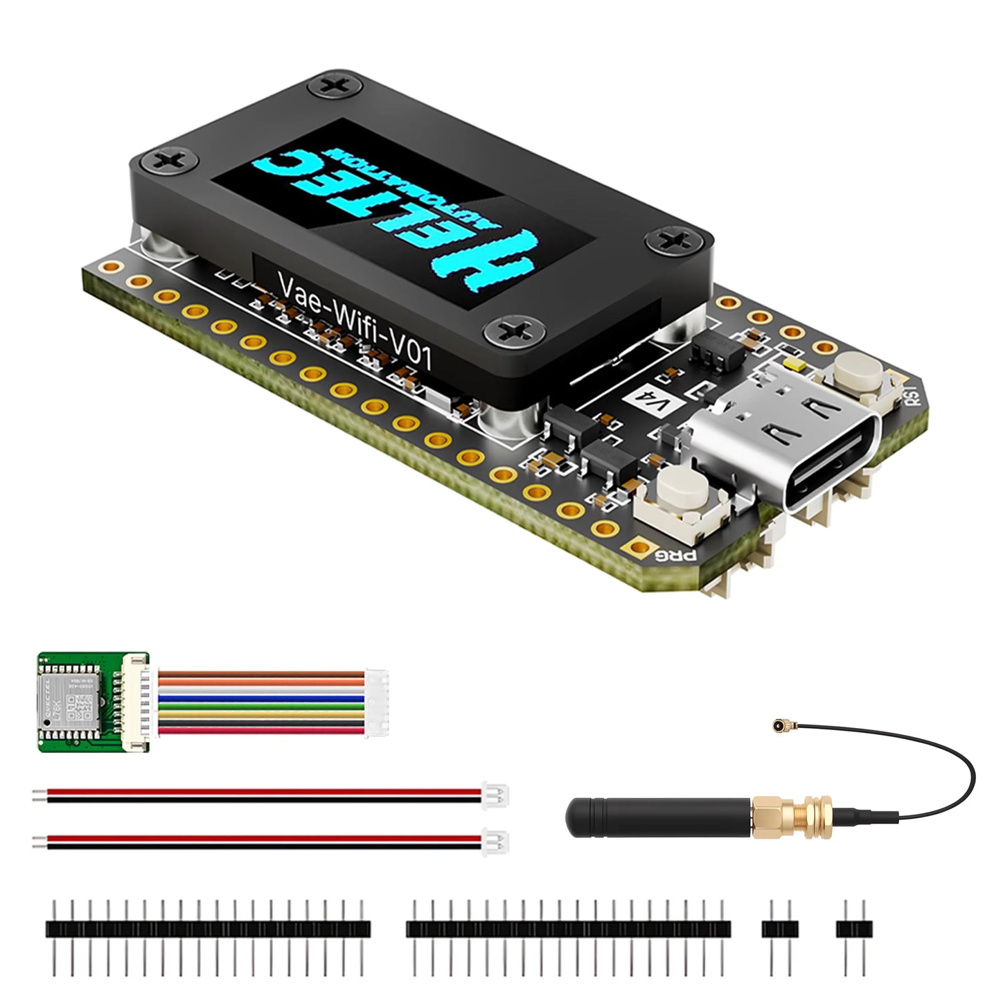 Heltec V4 OLED for Meshtastic and Meshcore ESP32-S3 SX1262 LoRa 32 Dev-Board WiFi Bluetooth PSRAM 16MB For Arduino
