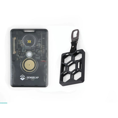 New SenseCAP Meshtastic LoRa Card Tracker T1000 E Protective Case with Leather Keychain