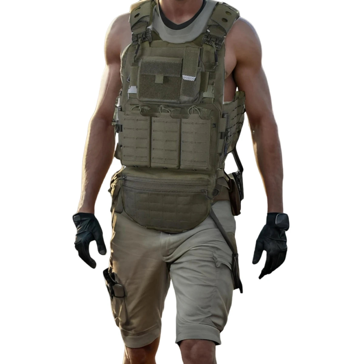 EDC Pack Men Tactical Molle Waist Pouch