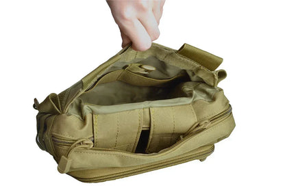 Tactical 2 Banger Messenger Range Bags Multifunctional Large Capacity Magazine Crossbody Shooting Hunting Gear Pistol Glock Bag