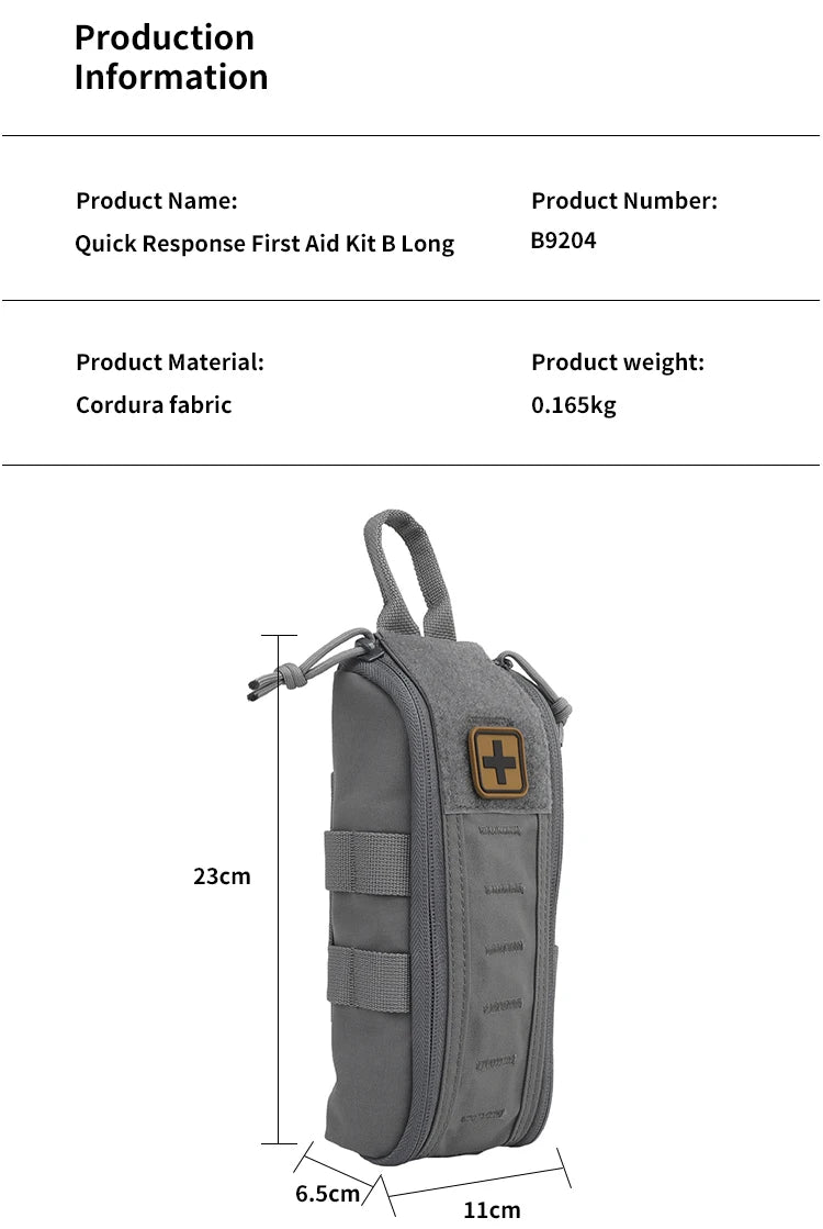 Nylon Tactical Bag First Aid Kits Molle Pouch Mini Waist Bag Outdoor Camping Survival Tool EDC Pouch