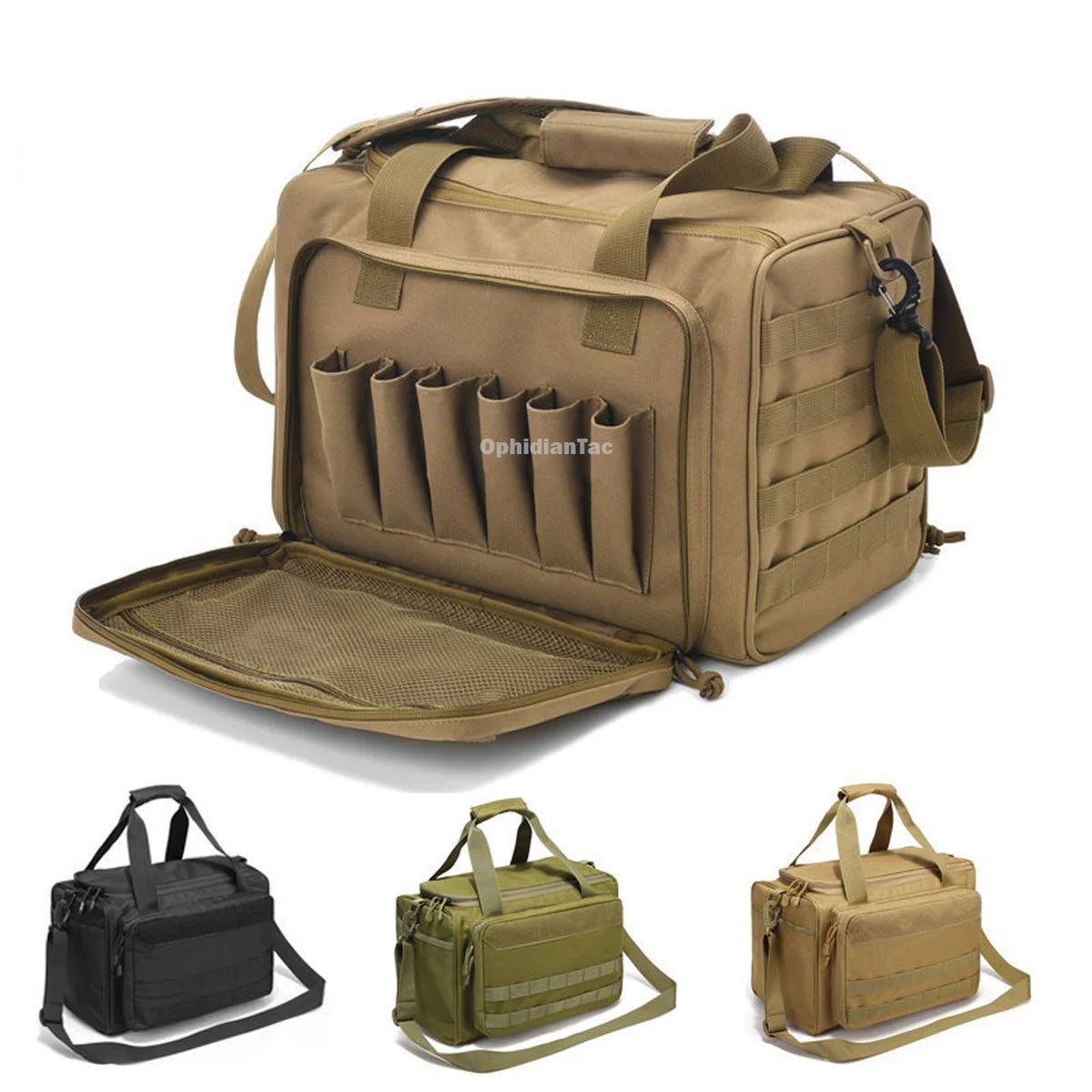 Range Bag Outdoor Hunting  Training Shooting Molle Gun Bags Climbing Hiking Camping Large Capacity Handbag