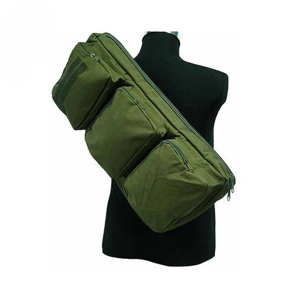 MP5 Tactical Backpack for Outdoor CS, Airsoft Hunting Weapon Pack, Niper Rifle, Molle Gun Bag, Single Shoulder Bag, Oxford 60cm