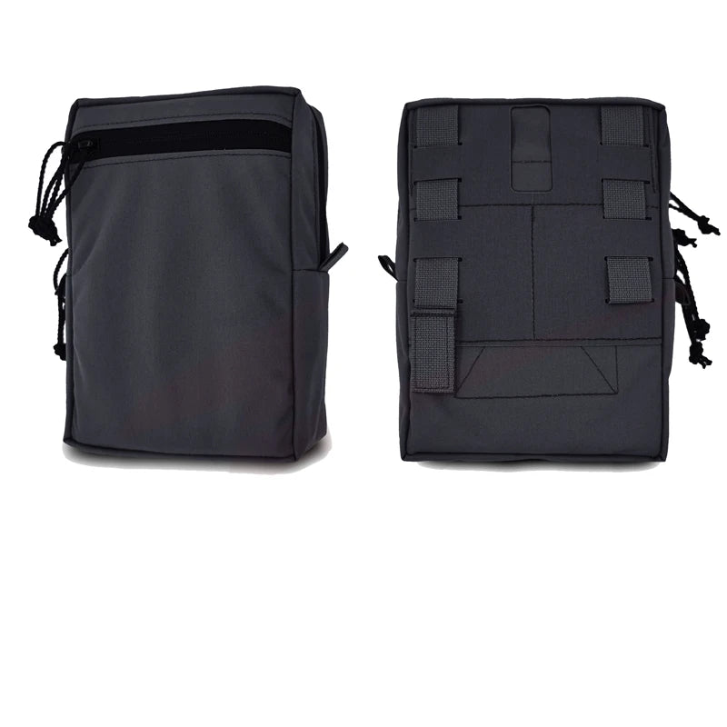 Tactical SS Style GP Tall Pouch Laser Cut MOLLE EDC Pouch Airsoft Vest Hunting Multi-purpose Utility Multicam Storage Bag Gear