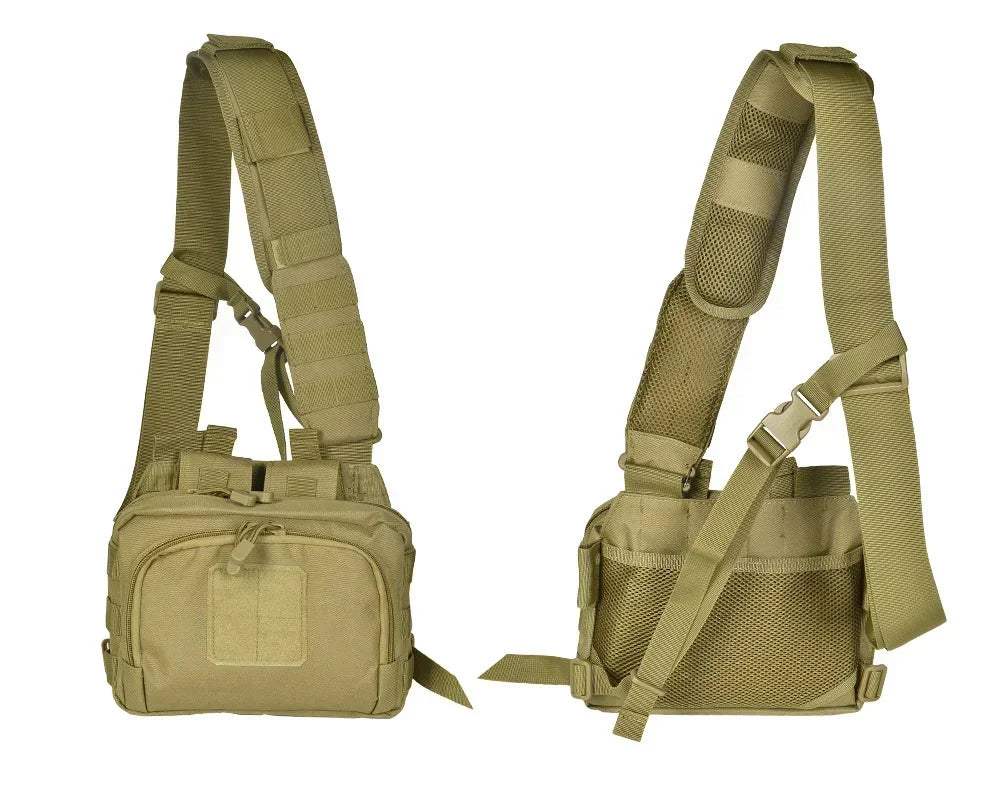 Tactical 2 Banger Messenger Range Bags Multifunctional Large Capacity Magazine Crossbody Shooting Hunting Gear Pistol Glock Bag