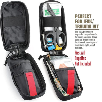 Medical First Aid Kit MOLLE Rapid Deployment Pouch Survival Safety IFAK Waist Belt Outdoor Survival Equipment
