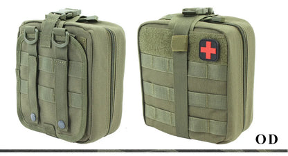 TACTIFANS First Aid Pouch Patch Bag Molle Hook and Loop Amphibious Tactical Medical kit EMT Emergency EDC Rip-Away Survival IFAK