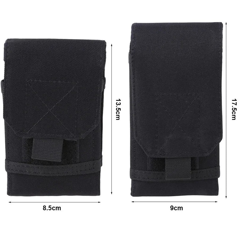 Outdoor Camouflage Waist Bag Phone Holder Sport Belt Bag Case Waterproof Nylon Sport Hunting Camo Bags in Backpack