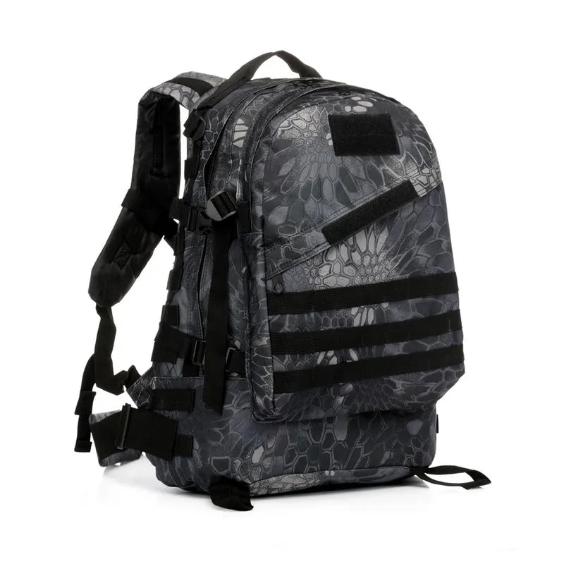 Outdoor Sport Camping Backpack Hiking Trekking School Bag Travel Cycling Walking Large Capacity Rucksack 3D Tactical Backpack