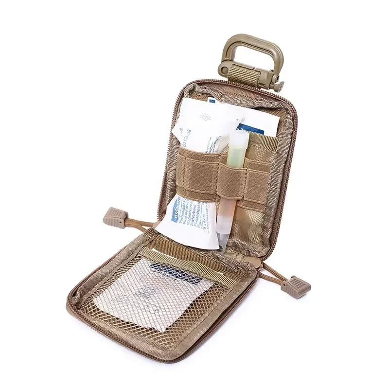 Outdoor Portable Bag Small Wallet Molle Tool EDC Accessories Waist Bag Belt Pouch Hunting Camping Hiking Tactical Pack