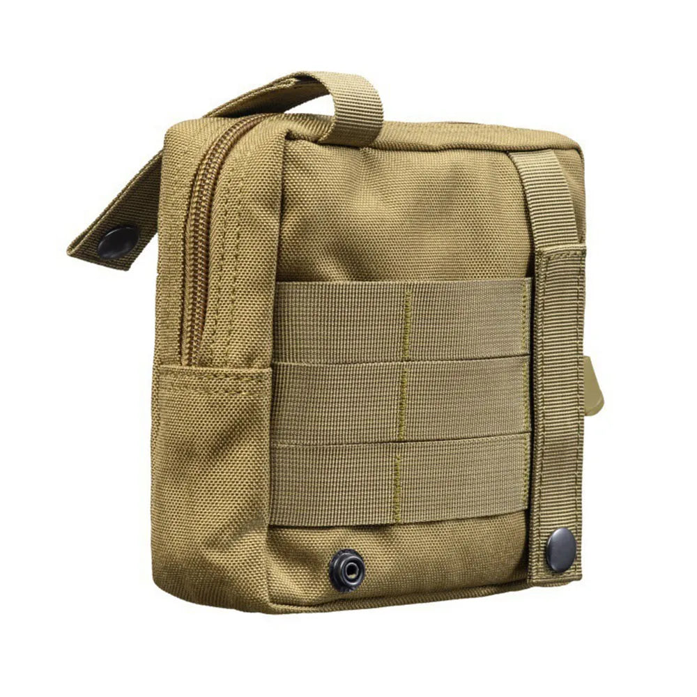 Tactical EDC Molle Pouch Waist Pack Outdoor Camping Hunting Cartridge Bag Cycling Clutter Storage Bag Climb Accessories