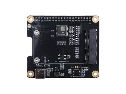 WM1302 Raspberry Pi Hat, Add-on board for WM1302 LoRaWAN Module, Based on LoRa Concentrator Semtech SX1302
