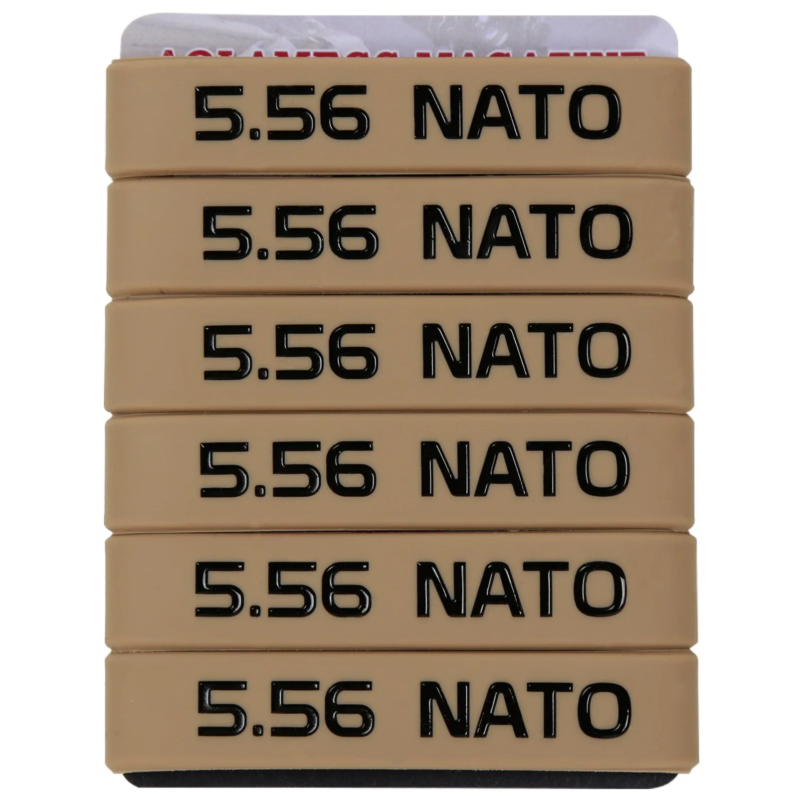 6 Pcs Magazine Marking Band for 7.62x39 5.56 Nato 300 Blackout 6.5 CREEDMOOR Magazine Marking Rubber Band Muti-Colors