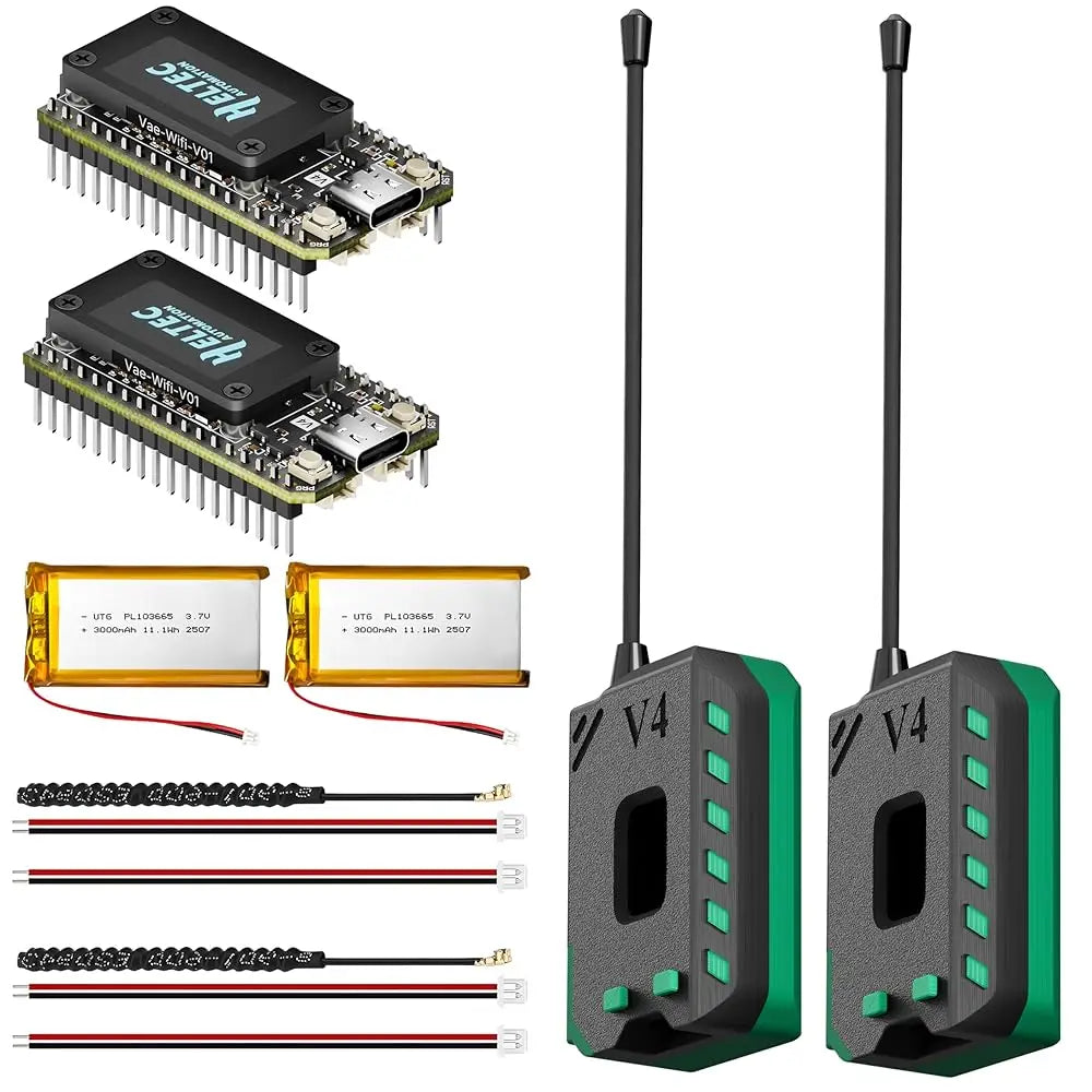 Heltec V4 With 3000mah Battery ESP32 LoRa 32 V4 Kit ESP32-S3 SX1262 27dBm OLED