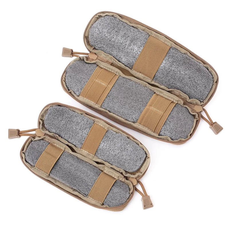 Tactical EDC Knives Pouch Folding Knife Holder Bag Molle Knife Pouch Pocket Nylon Outdoor Hunting