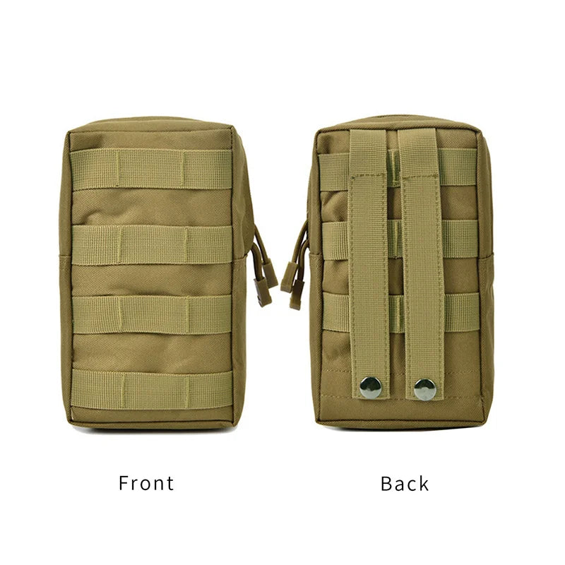 Outdoor Tactical Molle Pouch Waterproof Nylon Multi Purpose Army Small Tactical Pack Universal Hunting Camping Bag Outdoor Equip