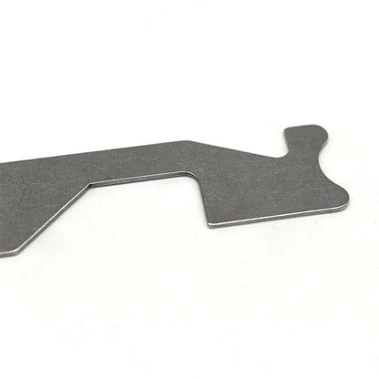 Stainless Steel Firefighting Tool Multifunctional Door Seam Manual Firefighter Lock Opener Hand