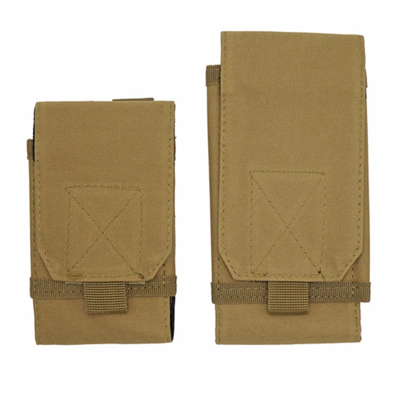 Outdoor Camouflage Waist Bag Phone Holder Sport Belt Bag Case Waterproof Nylon Sport Hunting Camo Bags in Backpack