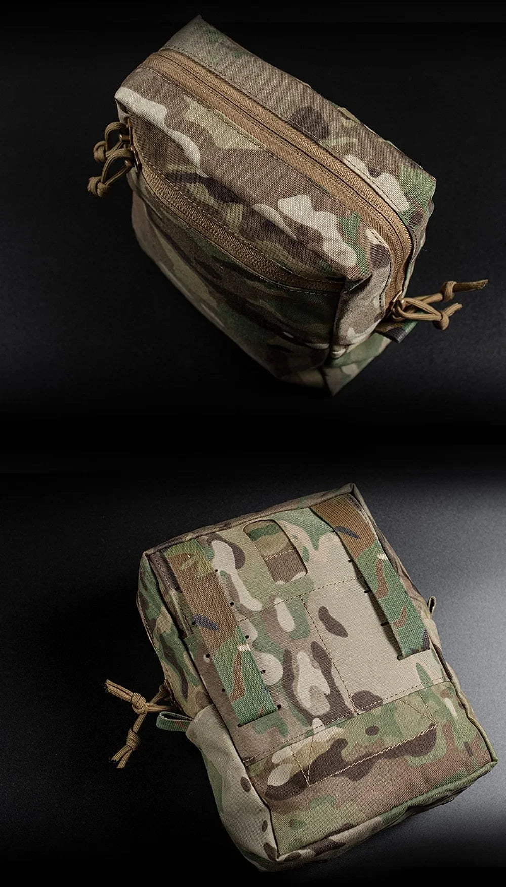 GP Pouch Tall General-Purpose Utility Pack Laser Cut Molle Night Vision Goggles Storage Back Panel Hunting Accessories