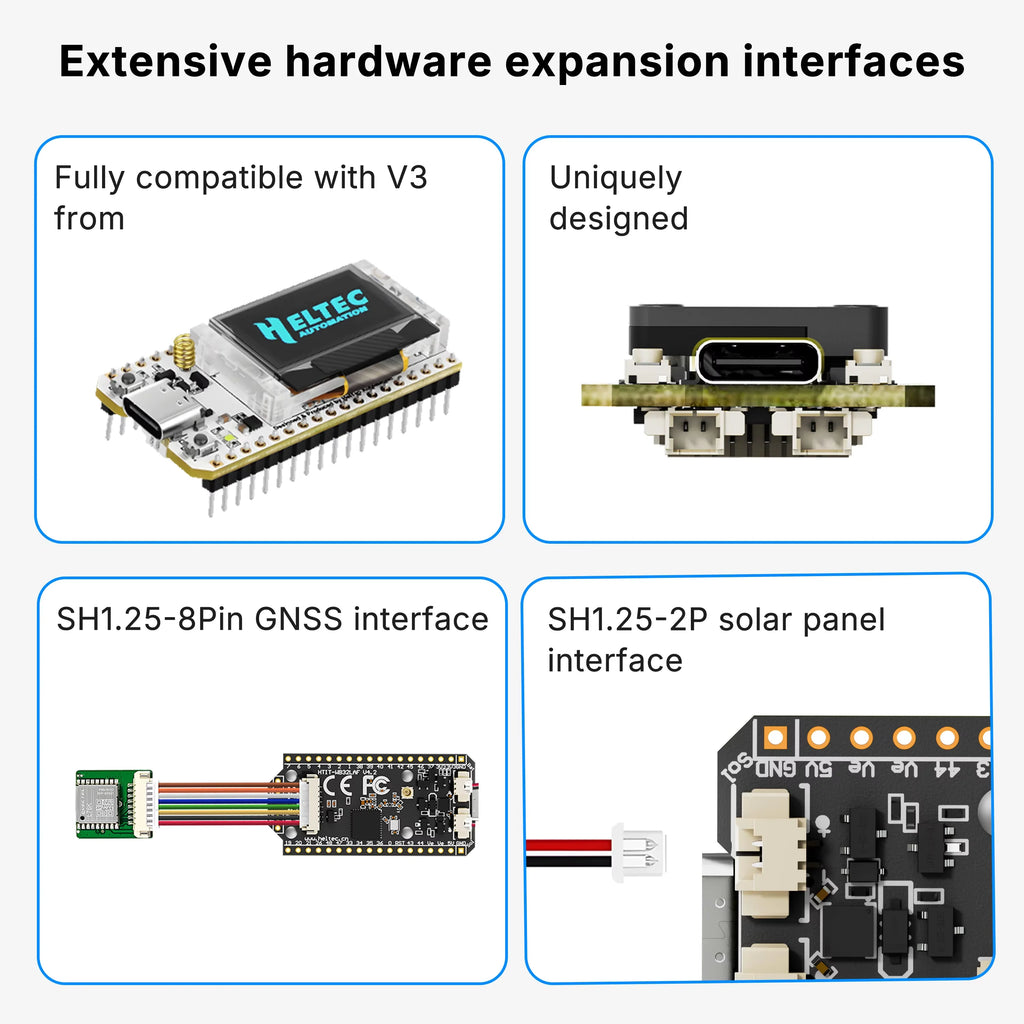 Heltec V4 OLED for Meshtastic and Meshcore ESP32-S3 SX1262 LoRa 32 Dev-Board WiFi Bluetooth PSRAM 16MB For Arduino