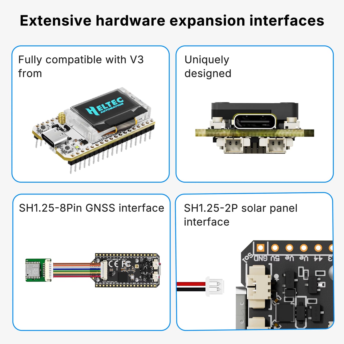 Heltec V4 OLED for Meshtastic and Meshcore ESP32-S3 SX1262 LoRa 32 Dev-Board WiFi Bluetooth PSRAM 16MB For Arduino