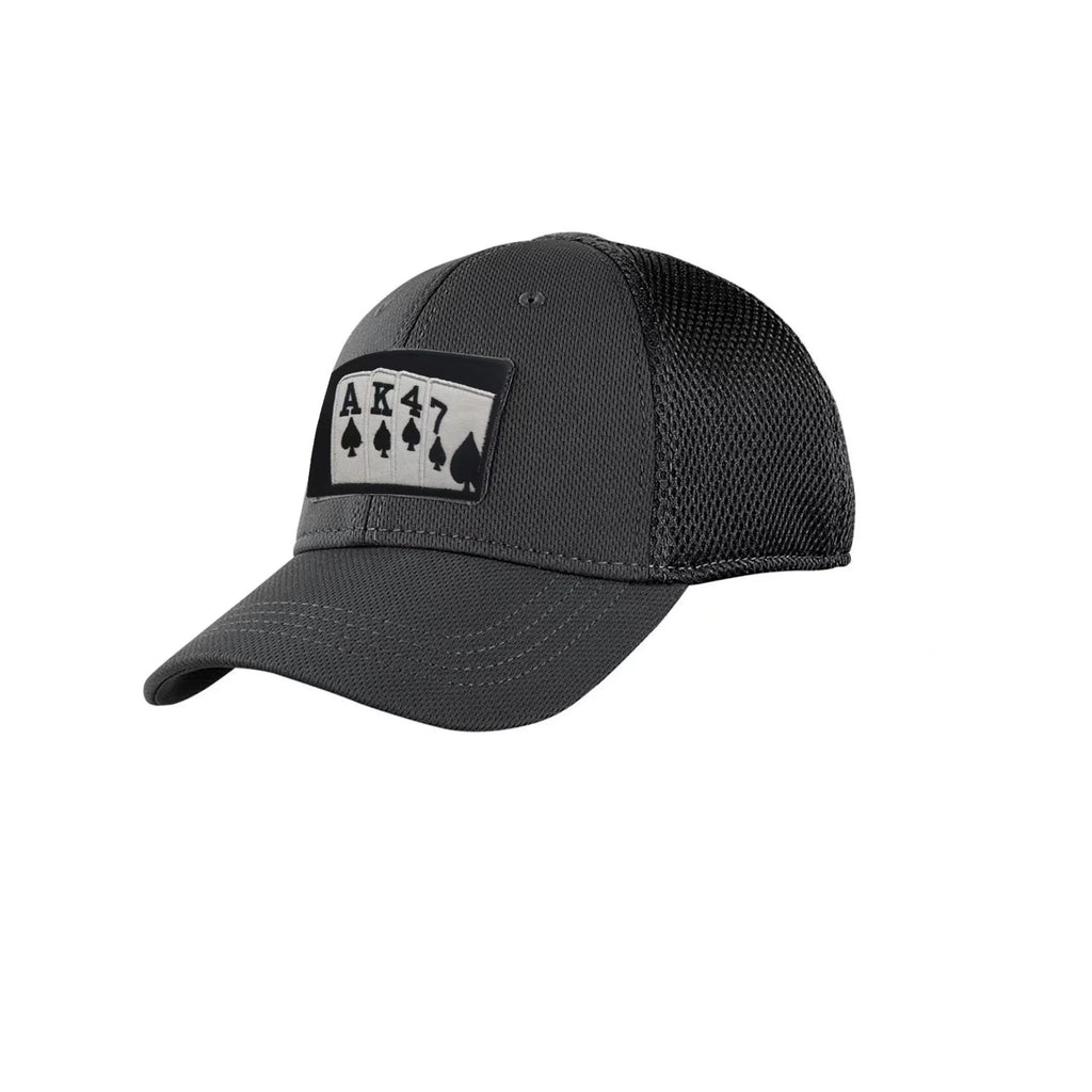 AK47 Poker Funny Meme Velcros Patch Morale Military Hook & Loop Fastener Embroidered for Tactical Molle Backpack, Jackets