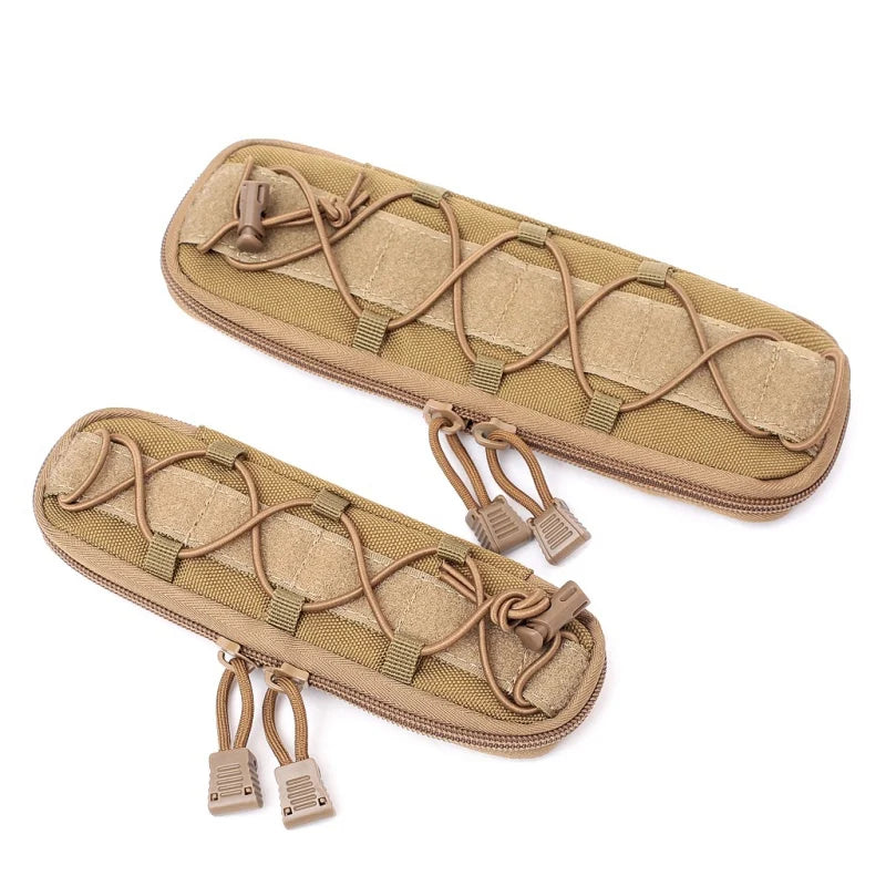 Tactical EDC Knives Pouch Folding Knife Holder Bag Molle Knife Pouch Pocket Nylon Outdoor Hunting