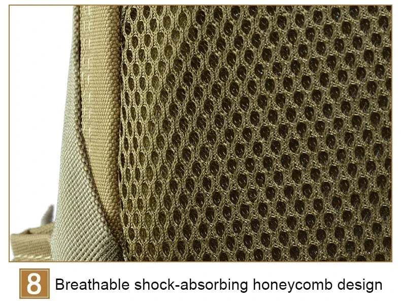 Tactical Backpack Large Capacity Sports Bag Molle System Luminous Strips Hunting Shooting Bags Hiking Camping Riding Rucksack