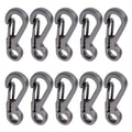10Pcs/lot Mini Carabiner Paracord Tactical Gear Hooks Key Chain Camping EDC Survival Climbing SF Spring Backpack Clasps Keychain