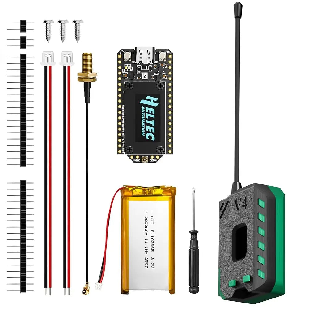 Heltec V4 With 3000mah Battery ESP32 LoRa 32 V4 Kit ESP32-S3 SX1262 27dBm OLED