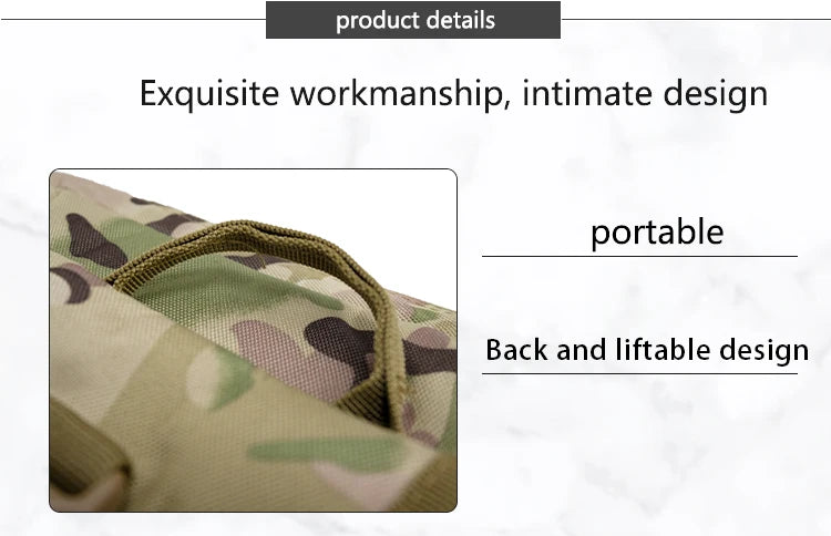 MP5 Tactical Backpack for Outdoor CS, Airsoft Hunting Weapon Pack, Niper Rifle, Molle Gun Bag, Single Shoulder Bag, Oxford 60cm