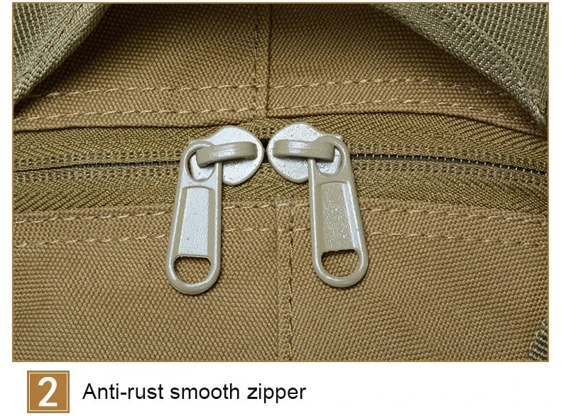 Tactical Backpack Large Capacity Sports Bag Molle System Luminous Strips Hunting Shooting Bags Hiking Camping Riding Rucksack