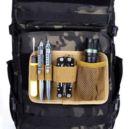 Hook Loop Panel Bags Insert Modular Hunting Accessories Equipment Inner Separation Holder Pouch Utility EDC Tool Organizer Board