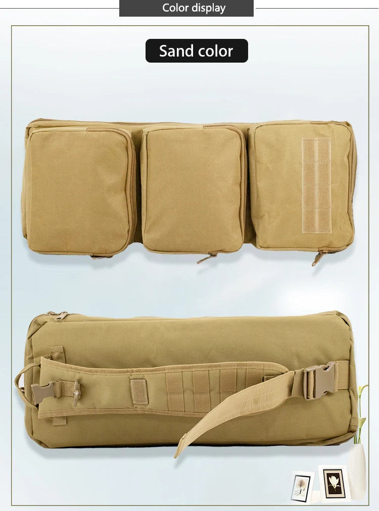 MP5 Tactical Backpack for Outdoor CS, Airsoft Hunting Weapon Pack, Niper Rifle, Molle Gun Bag, Single Shoulder Bag, Oxford 60cm