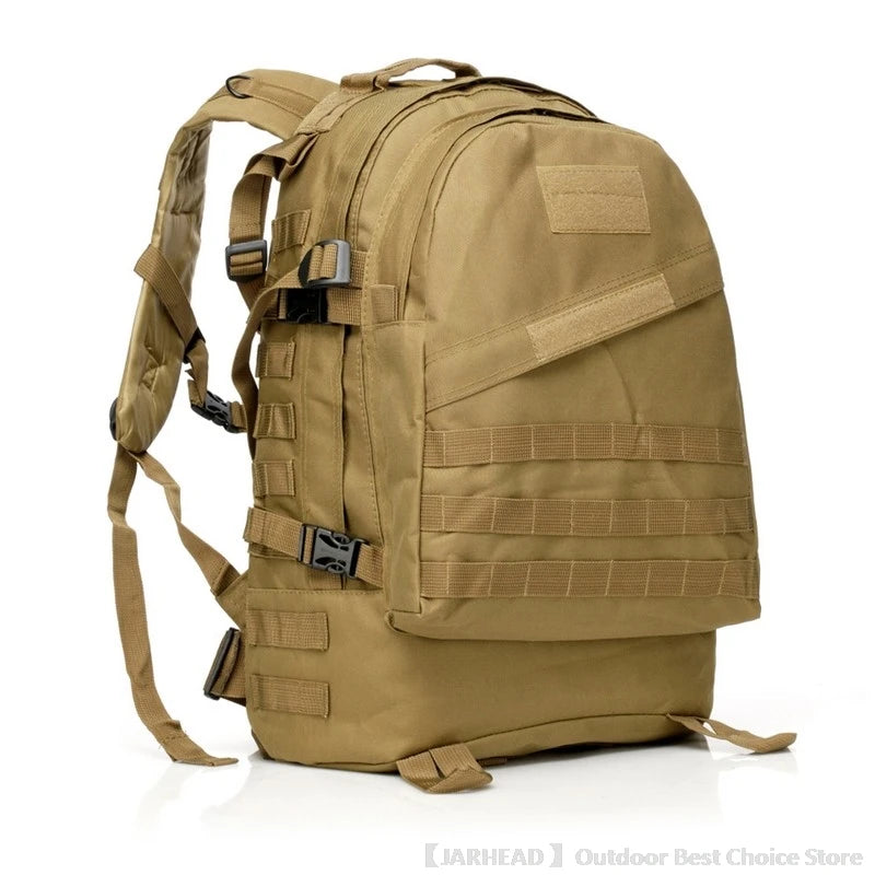 Outdoor Sport Camping Backpack Hiking Trekking School Bag Travel Cycling Walking Large Capacity Rucksack 3D Tactical Backpack