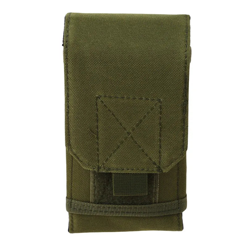 Outdoor Camouflage Waist Bag Phone Holder Sport Belt Bag Case Waterproof Nylon Sport Hunting Camo Bags in Backpack